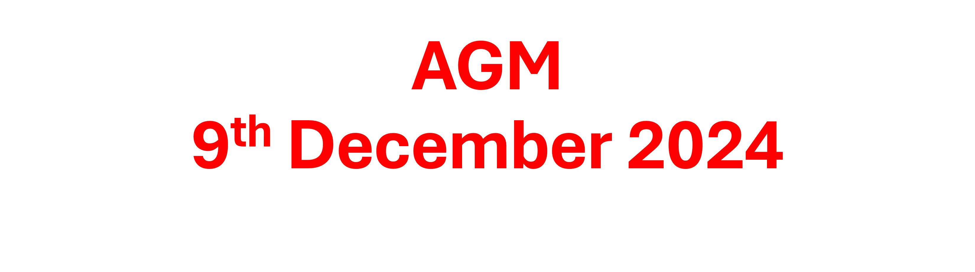 AGM 9th December 2024 AGM 9th December 2024