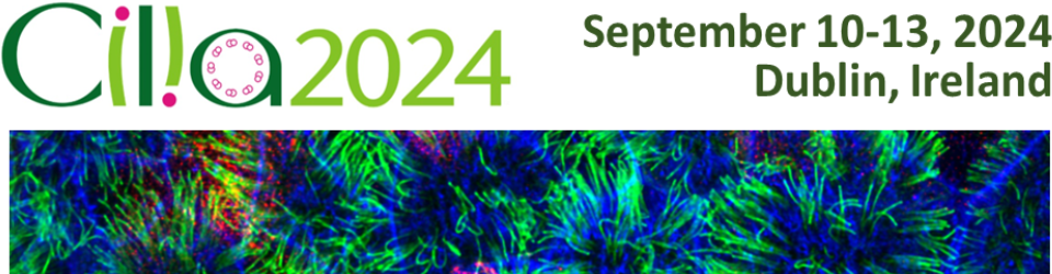 Cilia2024 Sept 10-13 Dublin Cilia24 Banner